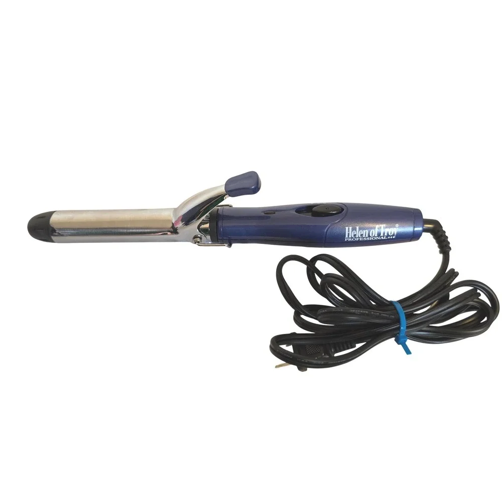 Helen‎ of Troy Professional 1 Inch Curling Iron Blue Chrome Model 1681N